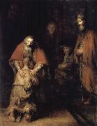 REMBRANDT Harmenszoon van Rijn, The Return of the Prodigal Son